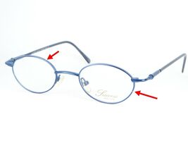 SUCCESS SS-401 ANT. BLUE EYEGLASSES GLASSES METAL FRAME 40-19-125mm (NOTES) - $179.95 MXN