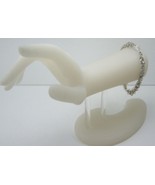 B46 sterling silver plated butterfly pattern with quartz bracelet  - $61.67 CAD
