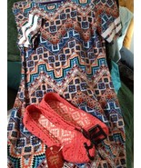 Bobbie Brooks Dress &amp; Shoes Above Knee Soft Stretch Dress &amp; Matching Shoes  - $15.48