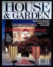 House &amp; Garden Magazine October 1995 mbox1534 Decoration Issue - £5.88 GBP