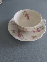 Beautiful Theodore Haviland New York Delaware Rose Cup And Saucer Vintage - £4.30 GBP
