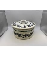Portmeirion BOTANIC GARDEN Speedwell Round Covered Drum Casserole / Souf... - $1,298.06 MXN