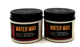 GIBS Grooming Showman Water Wax 4 oz-2 Pack - £33.59 GBP