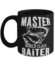 World Class Master Baiter, black coffee mug, coffee cup 11oz and 15oz. Model  - £19.97 GBP