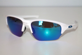 Oakley Flak Beta Sunglasses OO9363-0364 Polished White / Sapphire Iridium Lens - £55.31 GBP