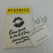 LOT Come Back 5 &amp; Dime Jimmy Dean Playbill Feb 10 1982 BROADWAY PREVIEW ... - £22.84 GBP