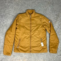 Vuori Mens Jacket Small Brown Windbreaker Coat Lightweight Echo Insulate... - $209.17 CAD
