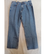 Blue Mountain  Mens  Blue Jeans 36x34 Regular Straight Fit Denim - $13.10