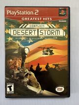 Conflict Desert Storm PS2 PlayStation 2 Complete Very Good Tested with C... - $14.81