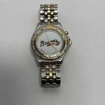Vintage Atlanta Braves Sportstime by Bulova Wristwatch 2BL01 1996 - £31.83 GBP