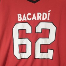 Bacardi #62 Football Jersey Shirt Womens 2XL Red - $18.61