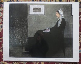 James McNeill Whistler - Study In Grey And Black (Mother) - Laminated Art Print - £47.37 GBP