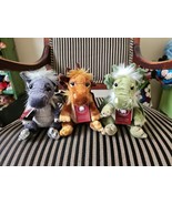 Charlie Bears Cuddle Cub Lot Of 3 Dragons Soot Lantern Signals New Nwt - $108.85