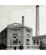 Harvard Station Boston Railway Babcock Wilcox Boiler 1923 Steam Industri... - $458.41 MXN