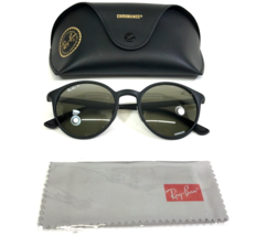 Ray-Ban Sunglasses RB4336-CH 601-S/5J Chromance Matte Black Frames Gray ... - £170.76 GBP