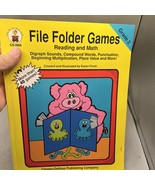 File Folder Games Reading And Math Grade 2  By Karen Finch Carson-Dellis... - $1,282.52 MXN