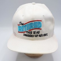 Snapback Trucker Farmer Hat Cap Retired This Is As Dressed Up As I Get - £28.01 GBP