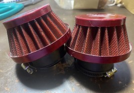 38mm Air Filter Intake Induction Kit for Motorcycle ATV Quad Dirt Pit Bike Red - $9.49