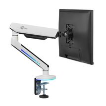 SIIG Single Monitor Desk Mount with Built-in Ambient Relaxing RGB Lights, for 17 - £161.30 GBP