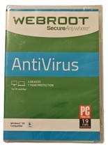 Webroot Antivirus Software Protection against Computer Virus, Malware - £23.34 GBP
