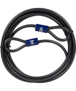 15 ft x 3 8&quot; Flexible Steel Loop Cable Heavy Duty Vinyl Wrap for Corrosi... - $39.71