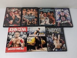 WWE Lot Of 7 DVDs, Mixed Titles, Please See Photos Good to Very Good Condition - £18.17 GBP
