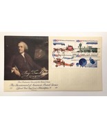 FDC Benjamin Franklin First Postmaster General A Bicentennial Cover 1975 - £4.50 GBP