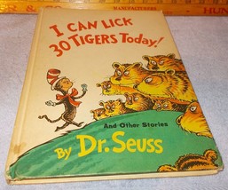 I Can Lick 30 Tigers Today Dr. Suess Book Classic 1969 Hardcover Random House - £20.05 GBP