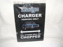 OLD VTG Dodge - Charger Parking Only tin metal sign - $20.00