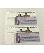 Vintage American express  travelers cheques for two ad advertising print... - $27.08 CAD