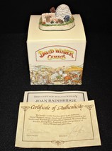 David Winter Welsh Pig Pen Cottage 1991 Cameos Collection in Box with COA - £11.72 GBP