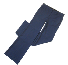NWT THEORY Demitria in Sea Blue Traceable Wool Trouser Pants 8 x 34 - £72.59 GBP