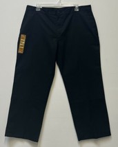 Genuine Dickies Men&#39;s Double Knee Flex Pants Black Size 42X30 NWT - $24.99