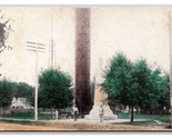 Monument Square Lowell Indiana IN DB Postcard Y1 - $9.85