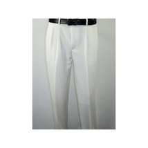 Men 2pc Stacy Adams leisure suit guayabera traditional matching Set 2201 White image 3