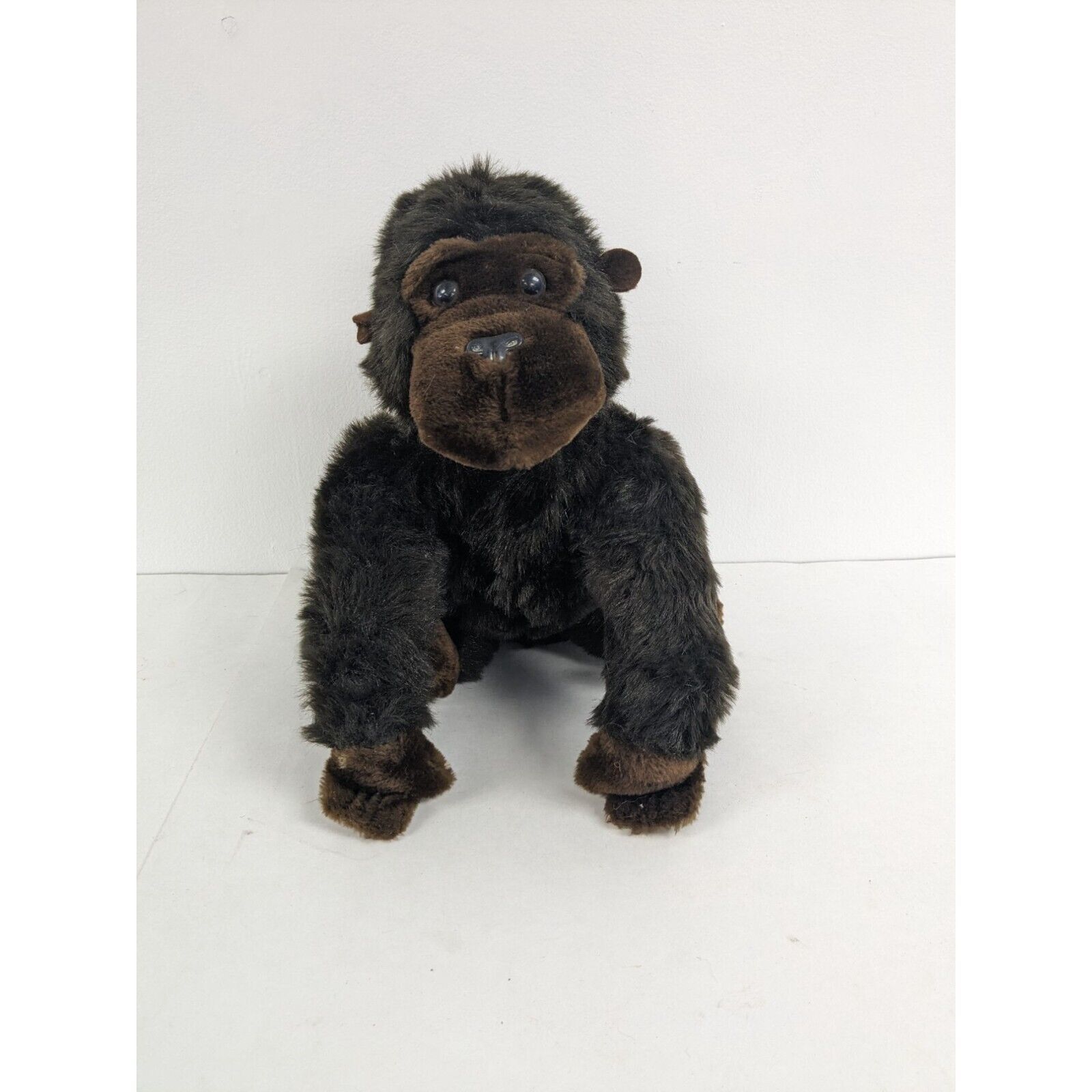 Vintage Dakin Dark Brown Gorilla 1982  Stuffed Animal 14" - $24.97