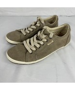 TAOS Women’s Size 11  Star Khaki Canvas Casual Sneakers - $475.91 MXN
