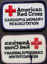 American Red Cross Cardiopulmonary Resuscitation embroidered patch, new - £3.10 GBP