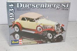Vintage 1977 Revell 1934 Duesenberg SJ Model Kit 1:48 Scale H-1268 New S... - $27.71