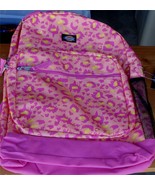 Dickies Backpack - Pink with Multi-Colored Splotch Style Spots - BRAND N... - £31.13 GBP