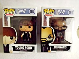 Television Westworld Young Ford #462 and Bernard #461 Figure Funco POP New - £19.46 GBP