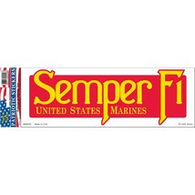 EagleEmblems BM0050 Sticker-USMC,Semper FI (3.5x10&#39;&#39;) - £8.08 GBP