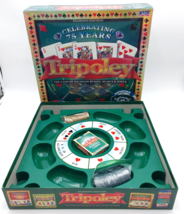 Tripoley Diamond Edition Cadaco 2006 Rotating Board 75 Years Missing 2 Chips - £19.00 GBP