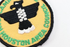 Vintage Yellow Camp Strake Sam Houston SHAC Boy Scouts America BSA Camp ... - $11.69