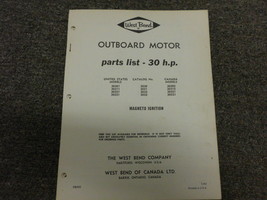 1965 Chrysler Hors-Bord 30 HP Parties Catalogue - £19.96 GBP
