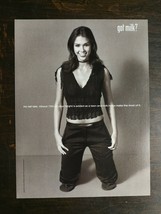 2002 Jessica Alba Got Milk? - Full Page Original Ad - $5.69
