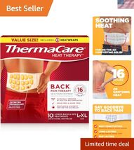 Advanced Back Therapy HeatWraps, Disposable Heat Therapy Patches, Instan... - $56.34
