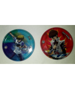 02 Original Metal Tazos Pogs Caps Brazil Yu Gi Uh! #2 Seto Kaiba #3 Joey - $9.90