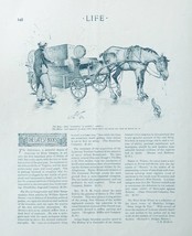 Herbert Johnson, Illustration (Parsifal,horse and wagon) this is an actual 1904  - £14.24 GBP