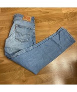 Levi&#39;s 511 Jeans Men&#39;s 32x30 Blue Denim Distressed Jeans - £10.27 GBP